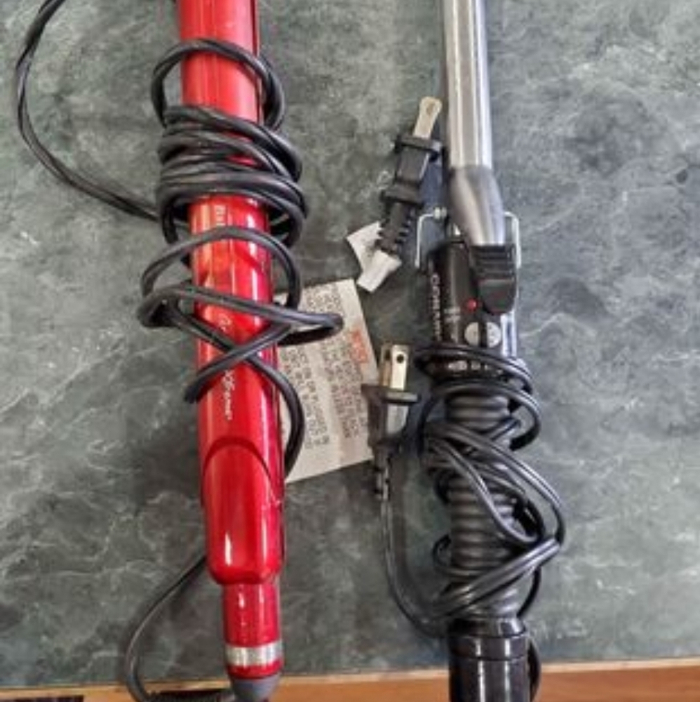Straightener and curling iron